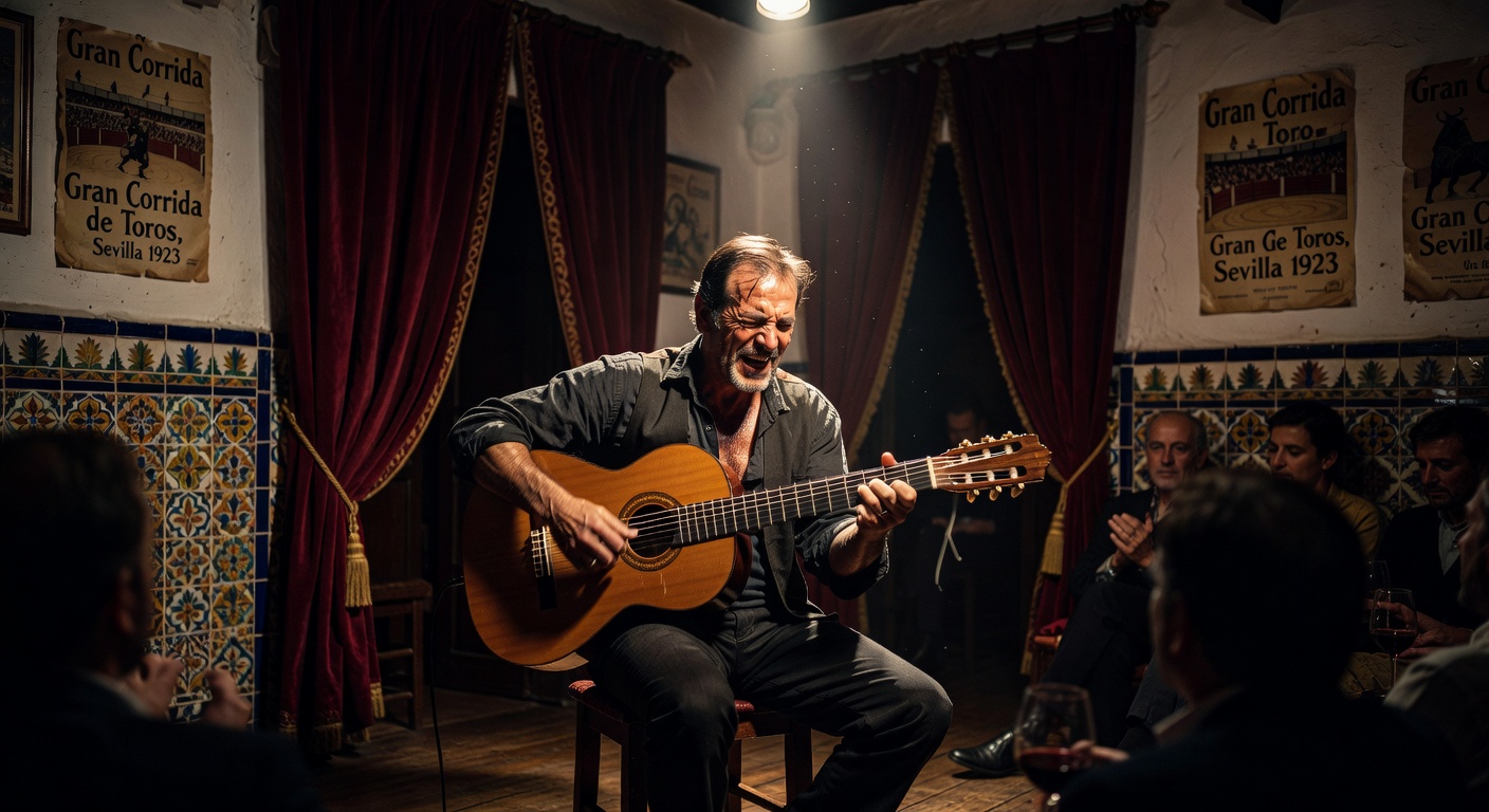 Guitarra flamenca en España - estilo de vida y fiscalidad