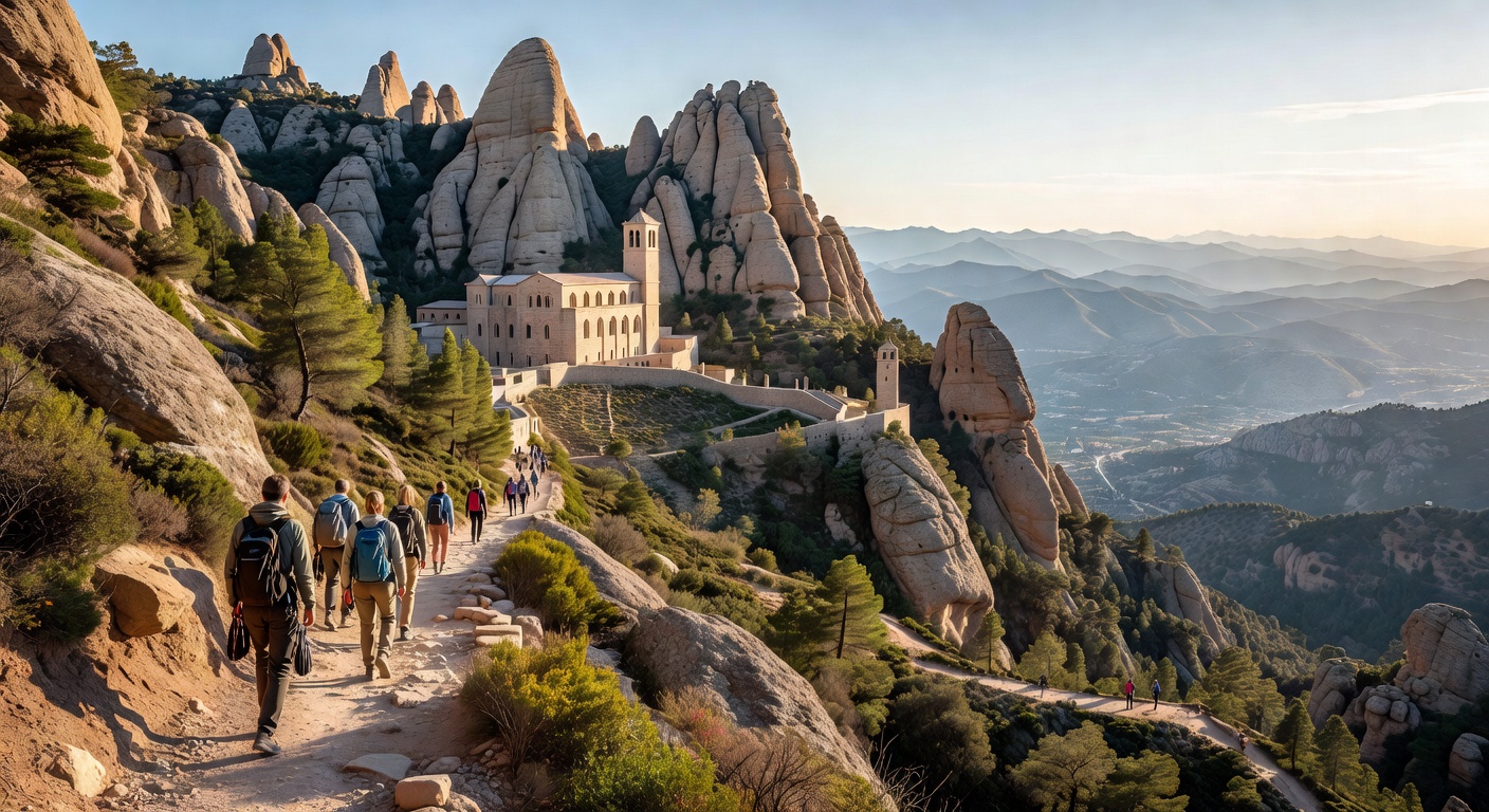 Senderismo en Montserrat